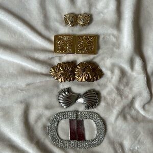 Lot of Vintage Womens' Belt Buckles